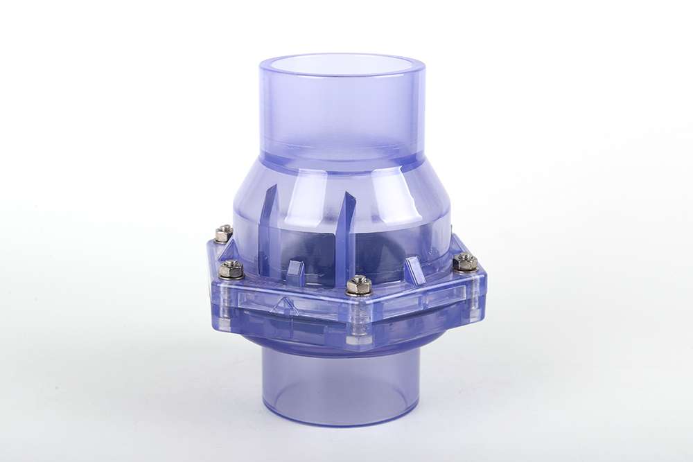 资源透明翻板式止回阀